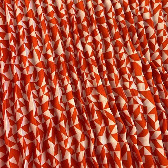 Future Collective by Kahlana Hatfield Brown pleated skirt - Picture 4 of 5